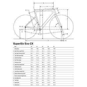 Cannondale SUPERSIX EVO CX - Carbon 2022